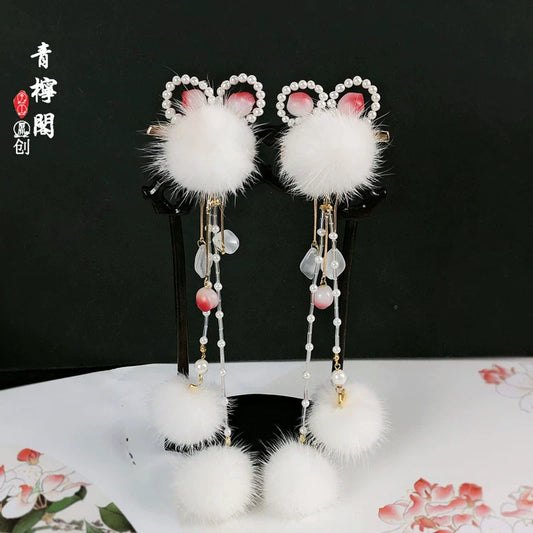 Hair Clips: Furball