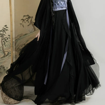 Black Kite - Song Dynasty New Chinese Style Hanfu Dress