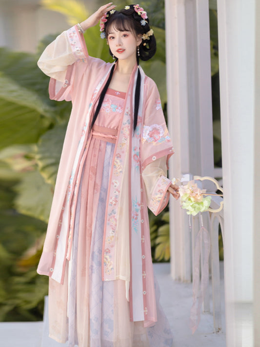 Hua Qing 花卿 - Song Dynasty Style Qiyao Ruqun Hanfu