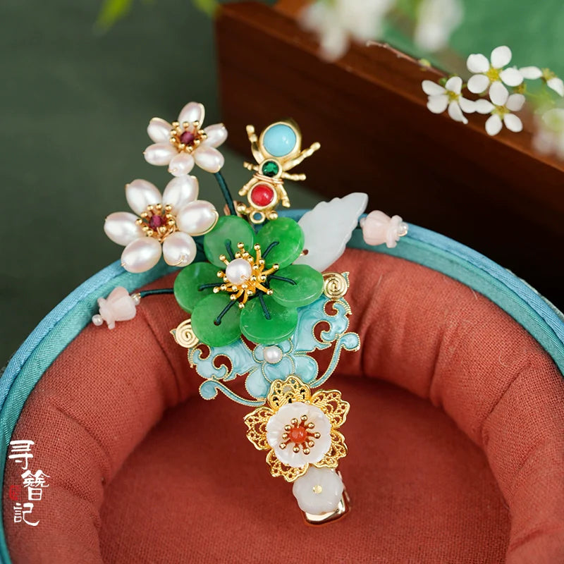 Hair Clip: Emeraldine