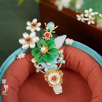 Hair Clip: Emeraldine