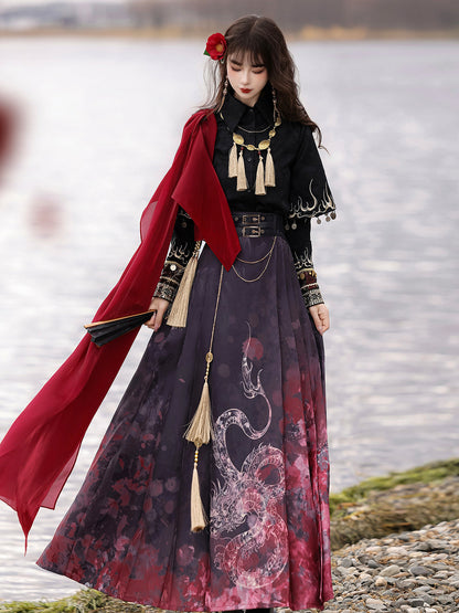 Dragon's Lair 龙引 - Modern Ming Dynasty New Chinese Style Hanfu
