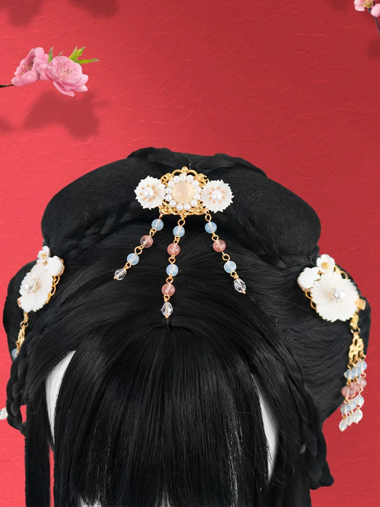 Joyful Heart - Chinese Style Hair Wig for Hanfu