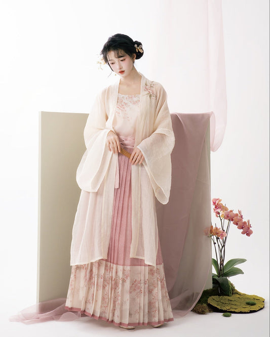 Flower Fairy 花仙 - Song Dynasty Style Qiyao Ruqun Hanfu