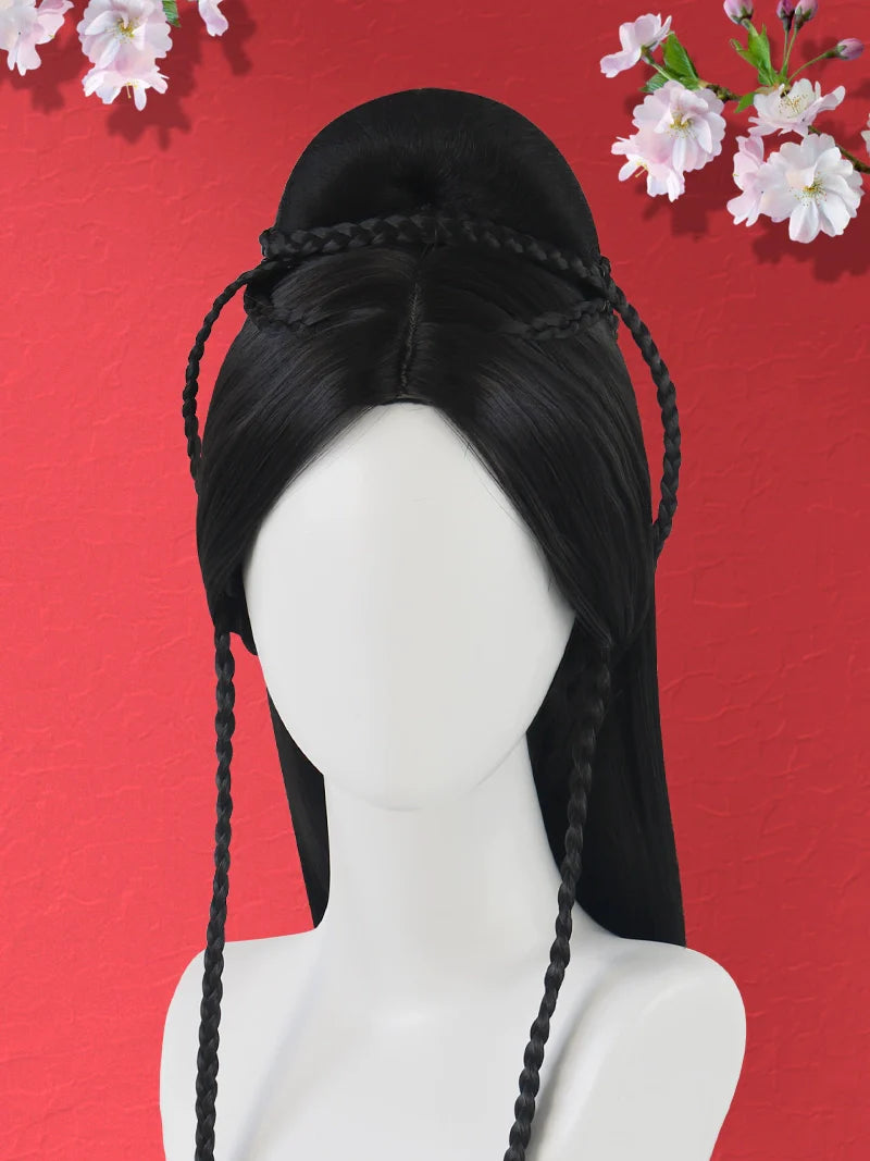 Lotus Flower - Chinese Style Hair Wig for Hanfu