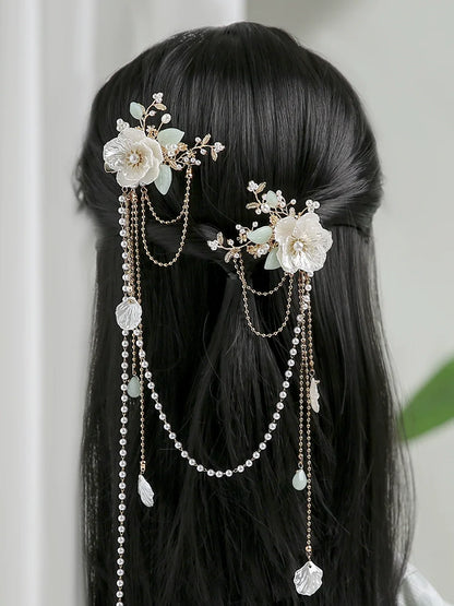 Back Hair Pin: Gardenia