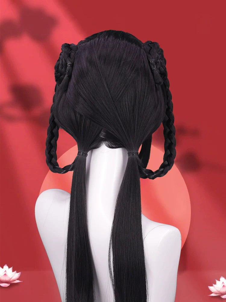 Flying Swallow - Chinese Style Hair Wig for Hanfu