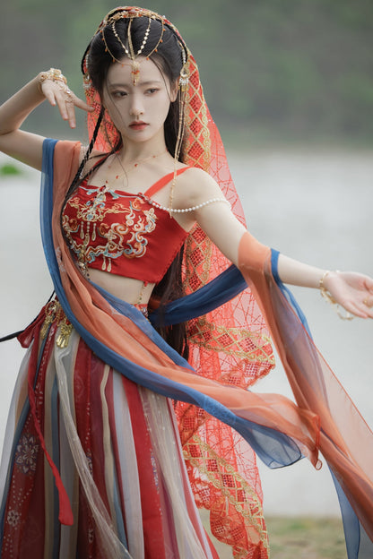 Princess of Western Xia 西夏王妃 - Dunhuang Fairies Feitian Tang Dynasty Costume