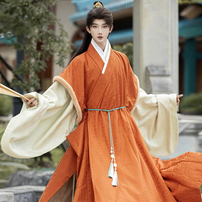 Ming Dynasty Winter Fleece Robe - Yiyu 奕屿