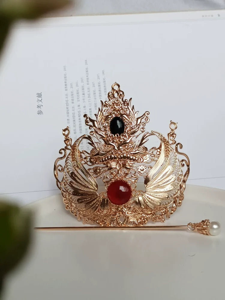 Demoness - Unisex Hanfu Hair Crown