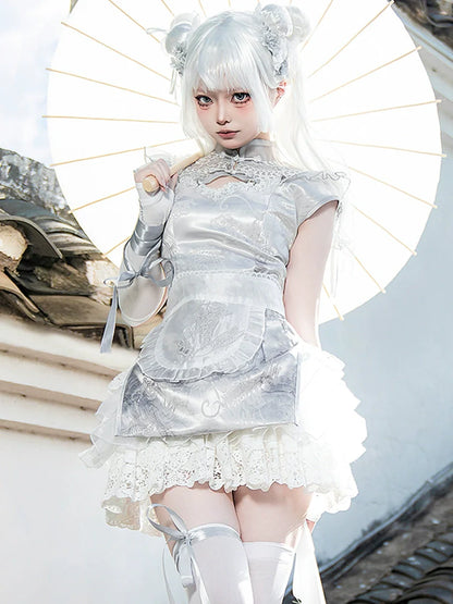 Qi Lolita Chinese Cheongsam Inspired, Moonlight