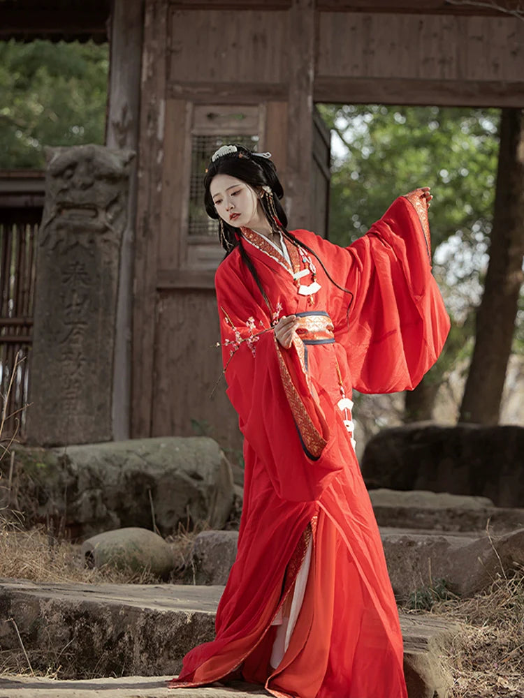 Sparrow - Warring States and Han Dynasty Straight Hem Robe
