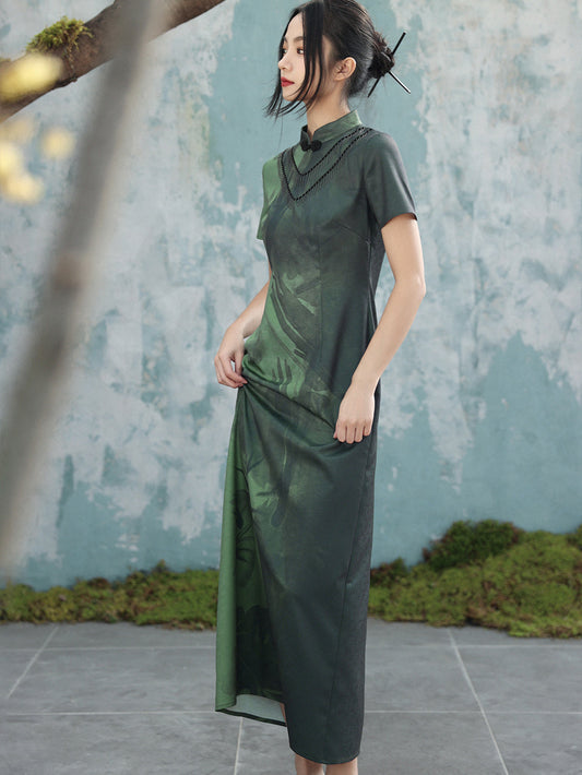 Olivia - Women's Summer New Chinese Style Cheongsam Dress