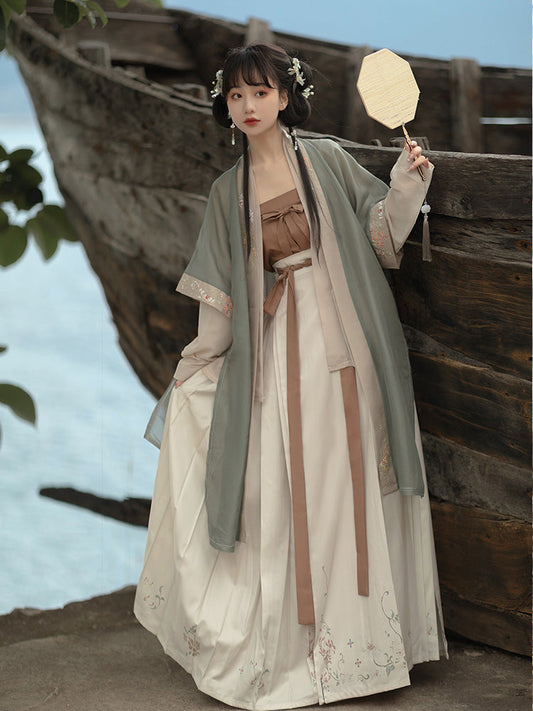 Xi Qingtang - Song Dynasty Style Qiyao Ruqun Hanfu