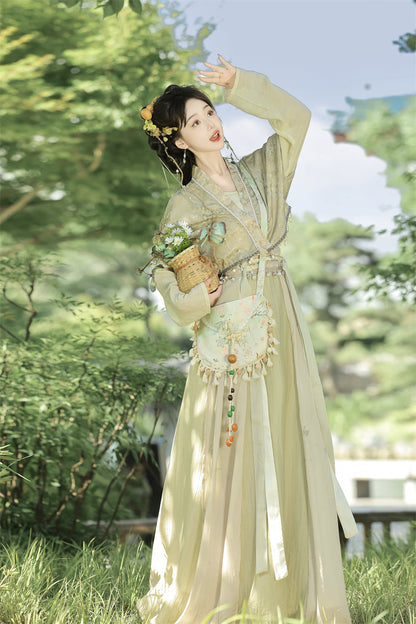 Fushengji 浮生记 - Tang Dynasty Style Beizi Qiyao Ruqun