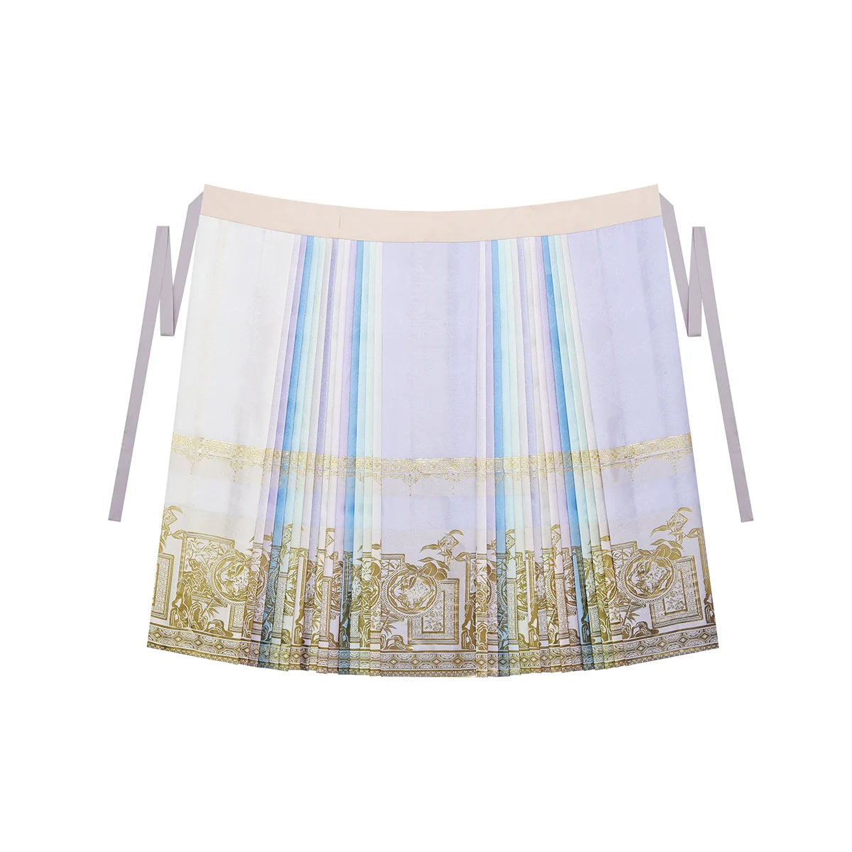 Ming Dynasty Hanfu, Aoqun, Twilight Rainbow (Preorder)