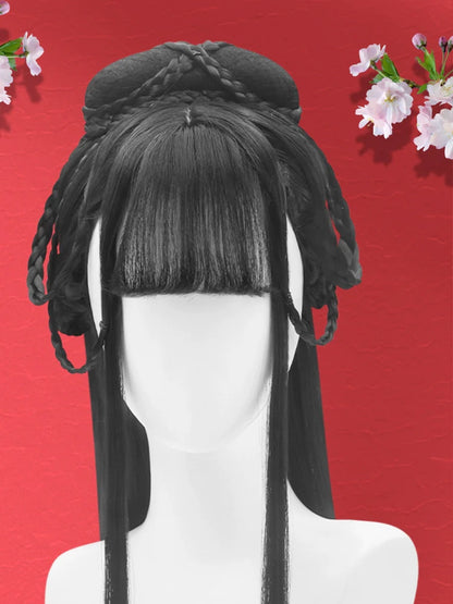 Reflecting Moon - Chinese Style Hair Wig for Hanfu