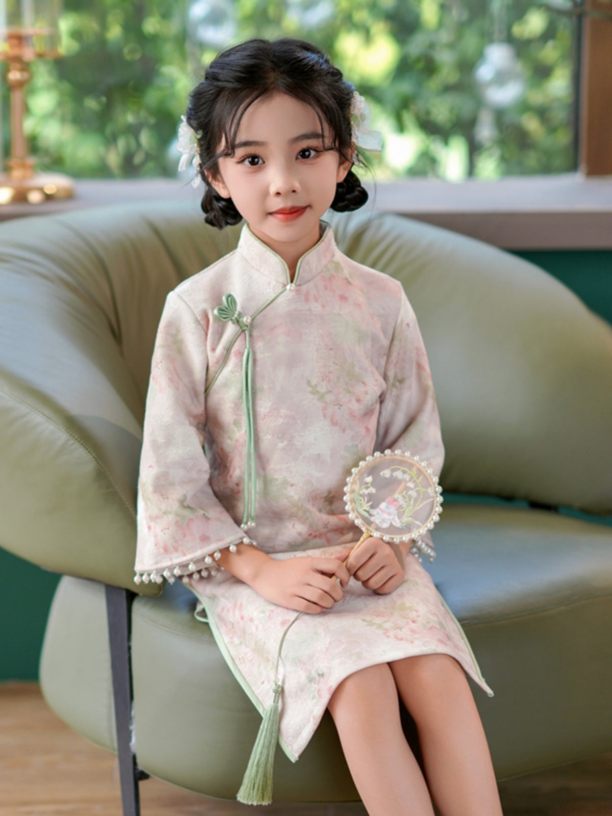 Daphne - New Chinese Style Cheongsam for Girls