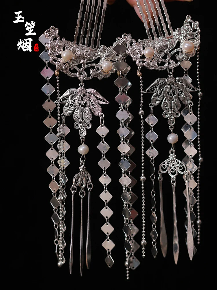 Hair Pins: Golden Falls