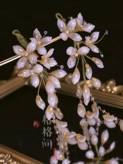 Hair Pins: Spring Rain