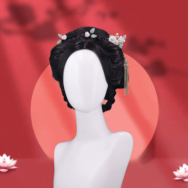 Little Jade - Ming Dynasty Chinese Style Hair Wig for Hanfu