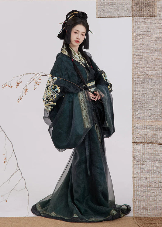 Imperial - Female Warring States and Han Dynasty Straight Hem Robe