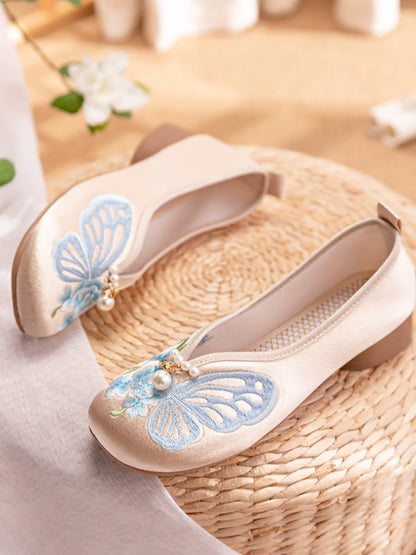 Lydia - Embroidered Qipao Shoes