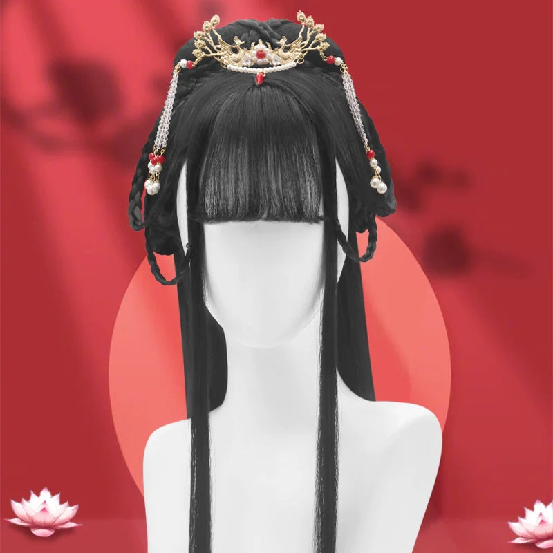 Reflecting Moon - Chinese Style Hair Wig for Hanfu
