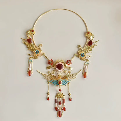 Chinese Wedding Hair Accessories: Phoenix Dance