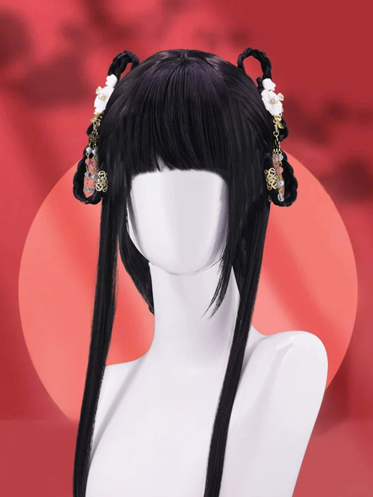 Sea Glow - Chinese Style Hair Wig for Hanfu