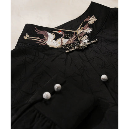 Ming Dynasty Modern Hanfu, Mamianqun, Penglai Immortal 蓬莱仙 (Preorder)