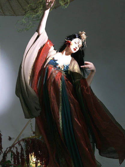 Myth 琉璃 - Tang Dynasty Style Modern Qixiong Ruqun