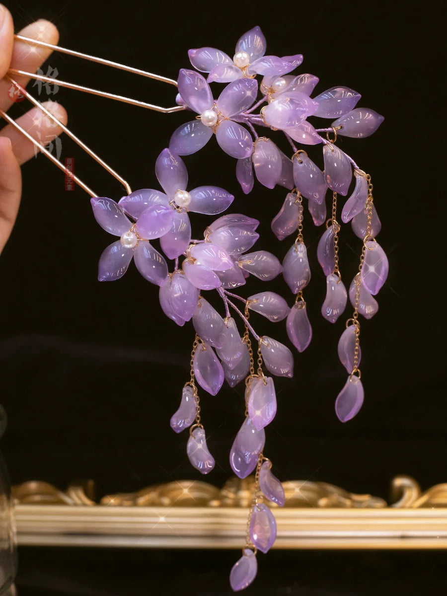 Hair Pins: Wisteria