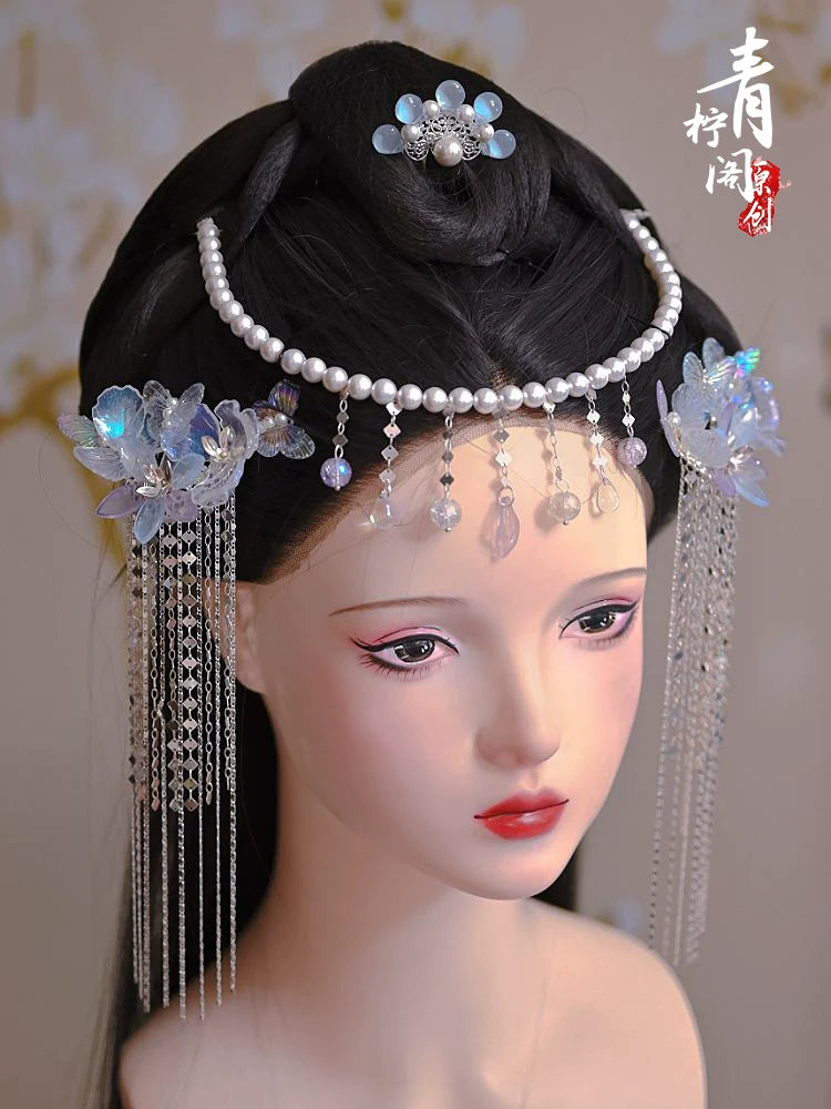 Hair Pins: Glazed Flowers