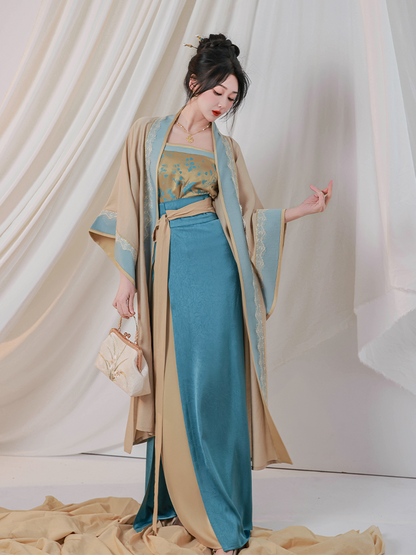 Gold Glaze 千金釉 - New Chinese Style Song Dynasty Hanfu (Preorder)
