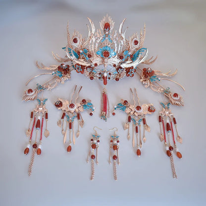 Chinese Wedding Hair Accessories: Flower Appearance