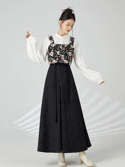 Ming Dynasty x Hanfu Bustier: Night River 泠栖