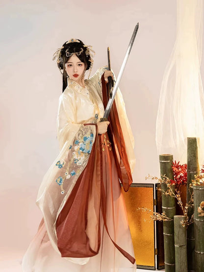 Merrine - Wei Jin Style Cross Cross Qiyao Ruqun