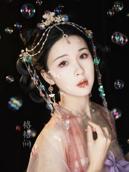 Hair Pins: Pink Mermaid