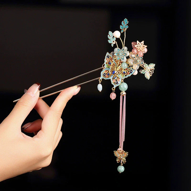 Antique U-shaped Hair Stick: Princessia