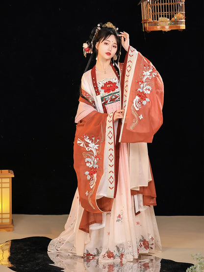 Twilight  暮挽 - Tang Dynasty Style Hanfu Dress Heziqun