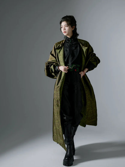 Tang Dynasty Hanfu Robe - Listen to the Rain 听雨 (Preorder)