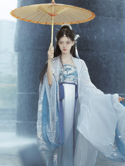 Dragon Queen 龙帝 - Tang Dynasty Style Hanfu Dress Heziqun
