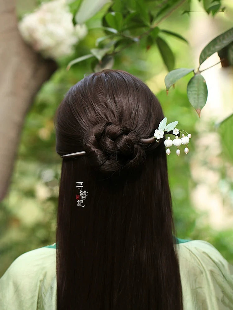 Ebony Hair Stick: Zhong Lan