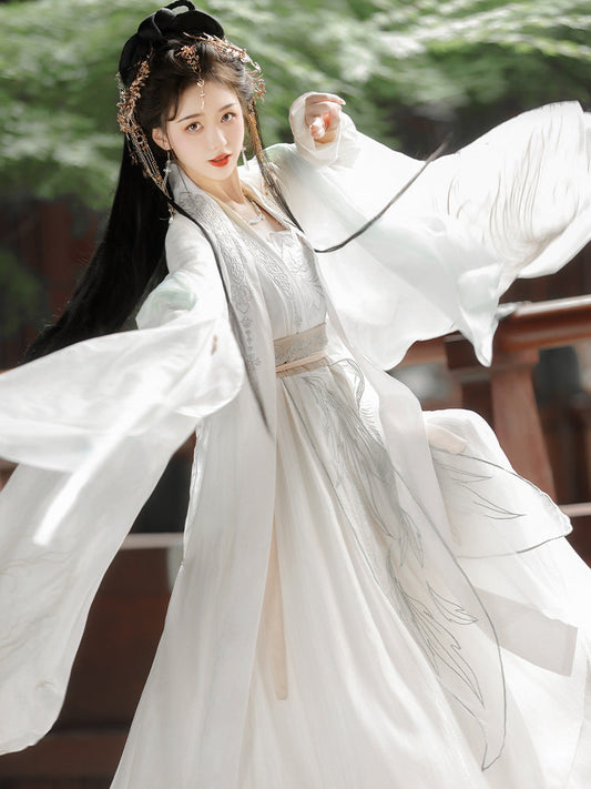 Pearl Glow 洛金羽 - Song Dynasty Style Qiyao Ruqun Hanfu