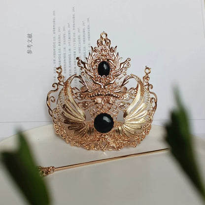 Demoness - Unisex Hanfu Hair Crown