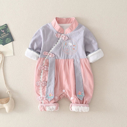 Dream - Cheongsam Style Baby Onesies for Girls