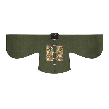 Tangled Branches 缠枝 - Square Collar Top & Mamianqun Ming Dynasty Hanfu Set (Preorder)