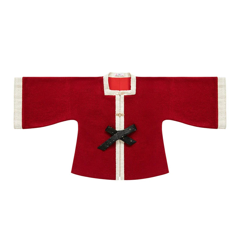 Ming Dynasty Modern Hanfu, Red Velvet 红丝绒 (Preorder)
