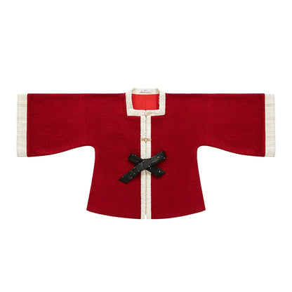 Ming Dynasty Modern Hanfu, Red Velvet 红丝绒 (Preorder)